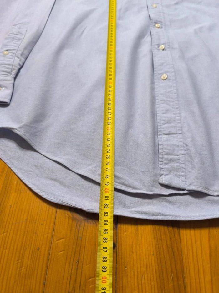 Chemise manches longues - Ralph Lauren - Yarmouth - Logo brodé premium - Bleu - Taille XL - photo numéro 12