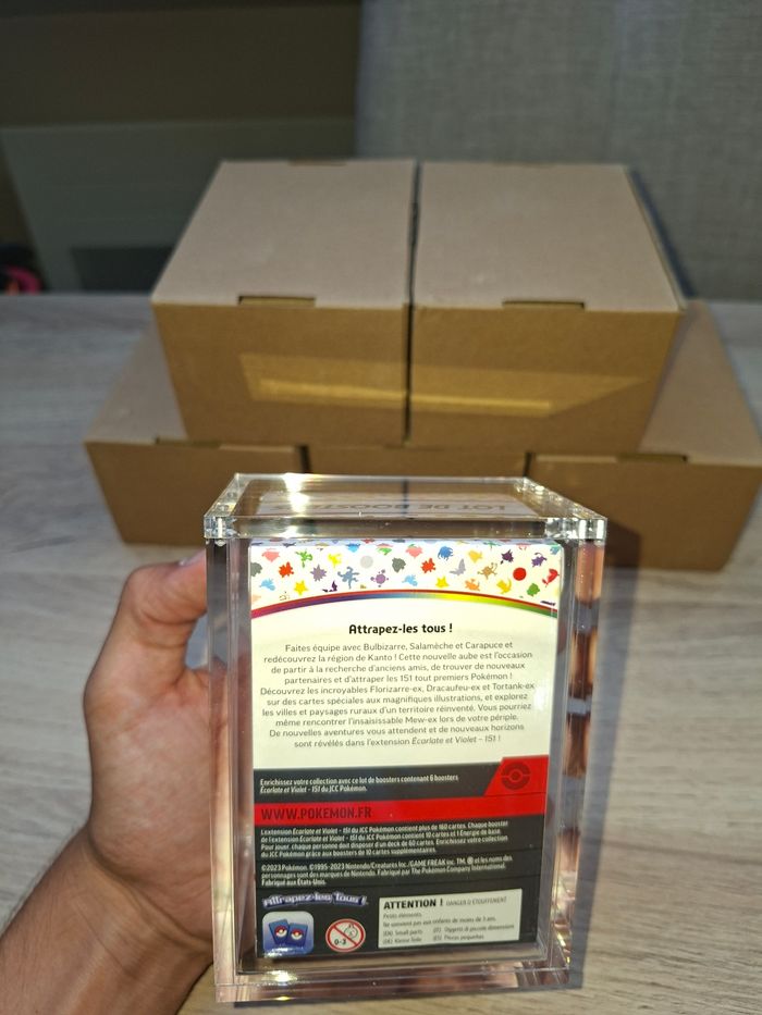Lot de 5 acryliques pour bundle pokemon aimantée épaisse de qualité premium - photo numéro 2
