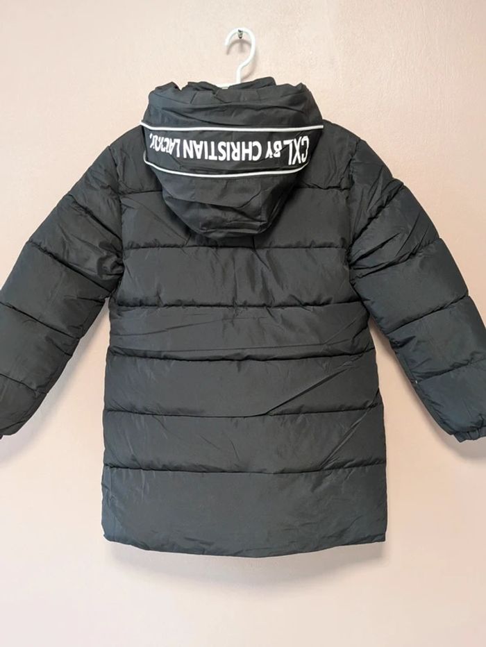 Doudoune enfant chaude avec capuche amovible Christian Lacroix – Noir - Taille 12  ans – Neuve - photo numéro 5