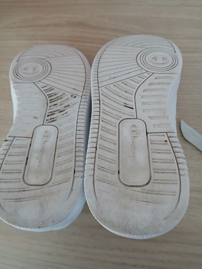 Baskets blanches Champion 34  garçon - photo numéro 6