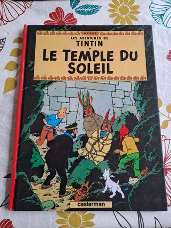 Les aventures de tintin le temple du soleil 