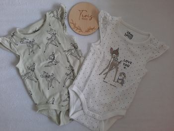 Lot de 2 bodies neufs