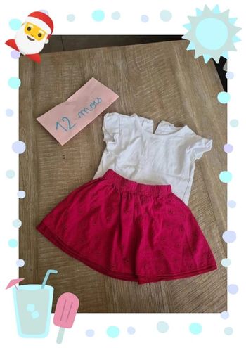 Ensemble 12 mois fille