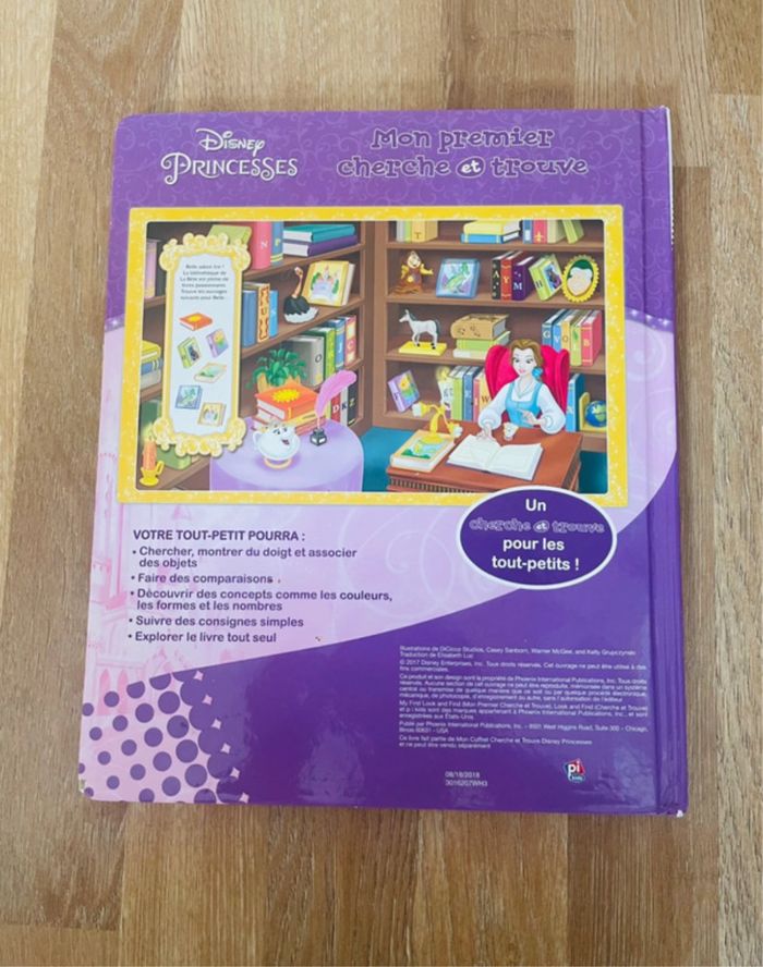 Grand livre cherche et trouve Disney princesse - photo numéro 2