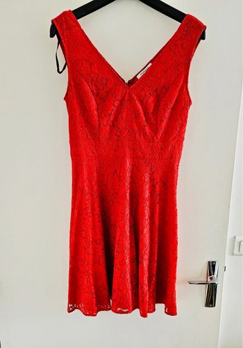 Robe rouge chic morgan 38