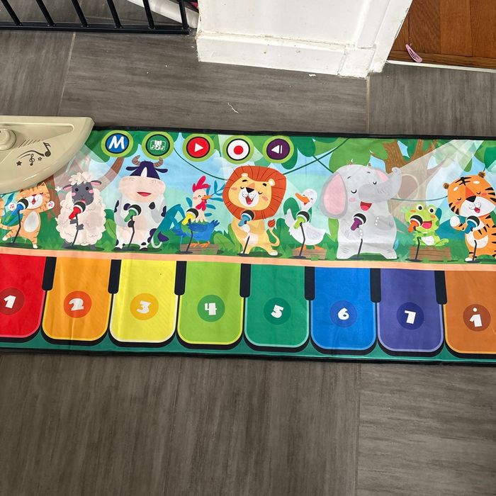 Tapis musical piano