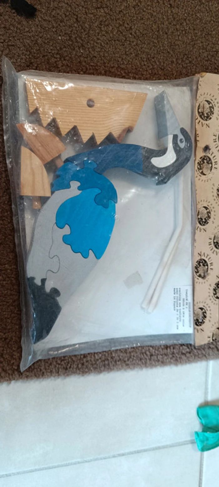 Puzzle bois nature découverte