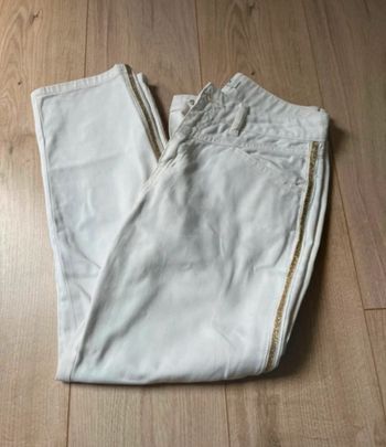 Pantalon blanc Morgan