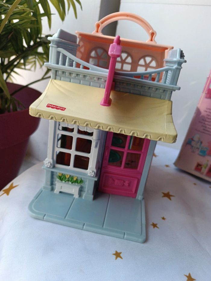 Maison house poignée Fisher family danseuse ballerine dance Candy shop poupée doll - photo numéro 4