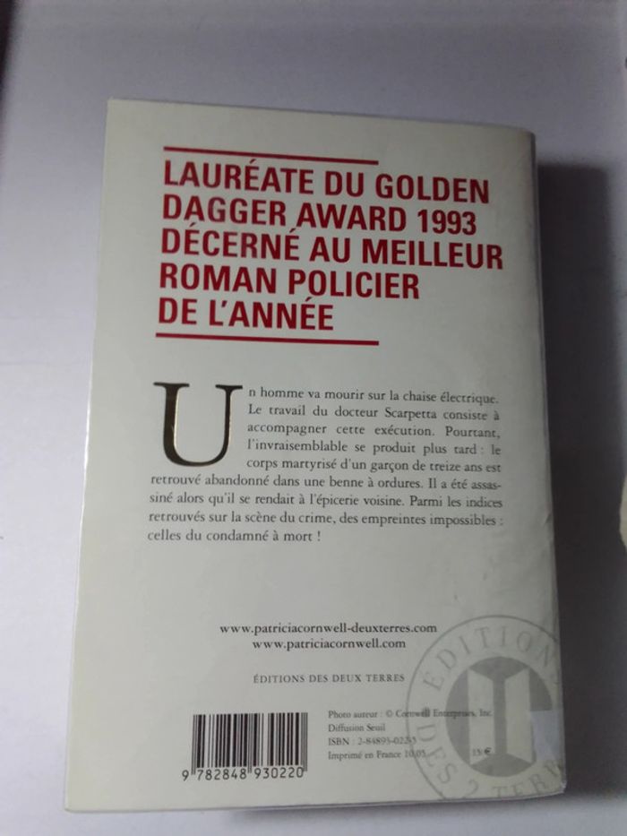 Patricia Cornwell - Une peine d'exception - photo numéro 2