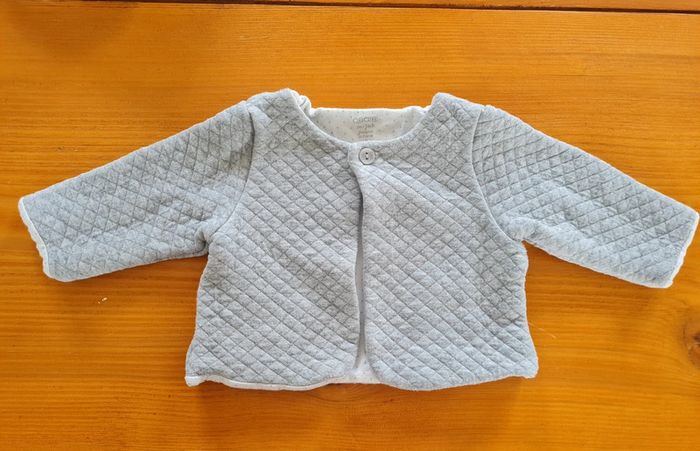 Gilet/brassière 3 mois Réversible