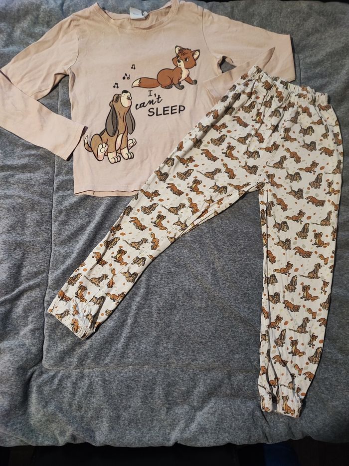Pyjama rox et rouki taille 6 ans