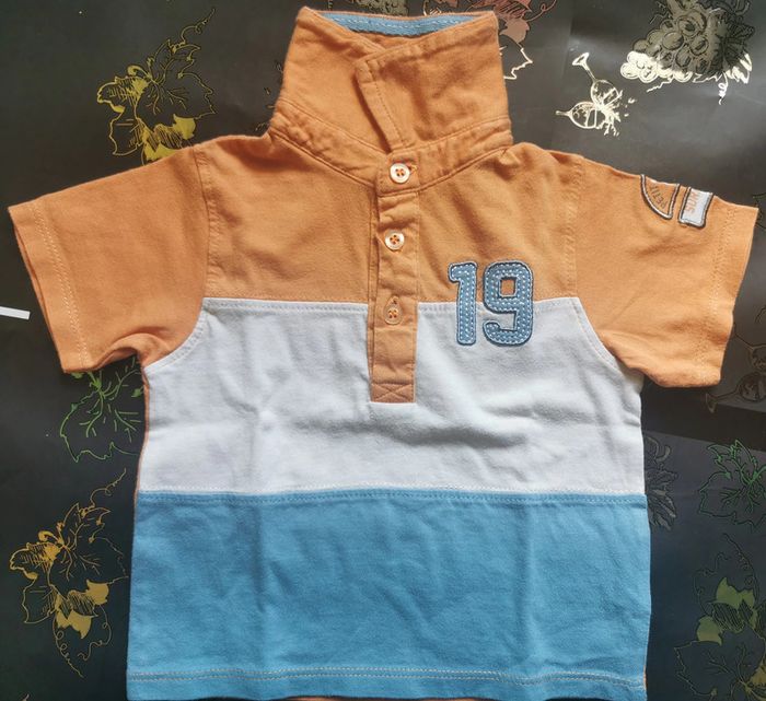 polo taille 6 mois mes petits cailloux