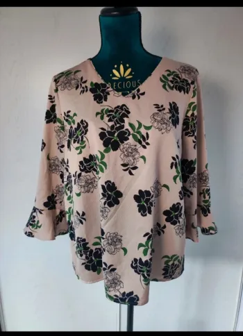 Blouse manches 3/4 taille 2