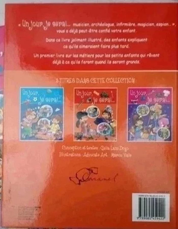 collection complète livres "un jour je serai" - photo numéro 3