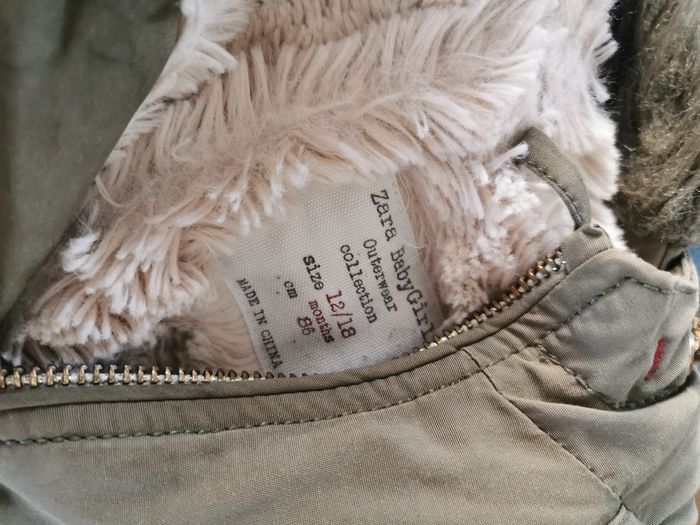 Manteau fourré Zara - photo numéro 2