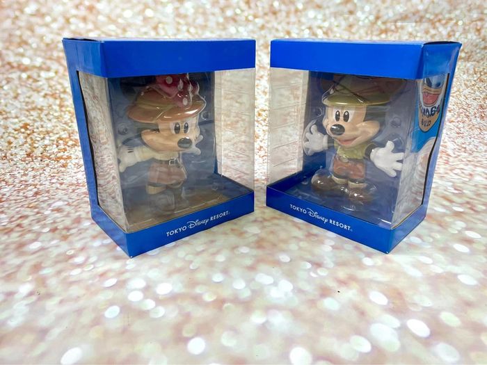 Figurines Tokyo Disneyland Mickey & Minnie Jungle Cruise - photo numéro 3