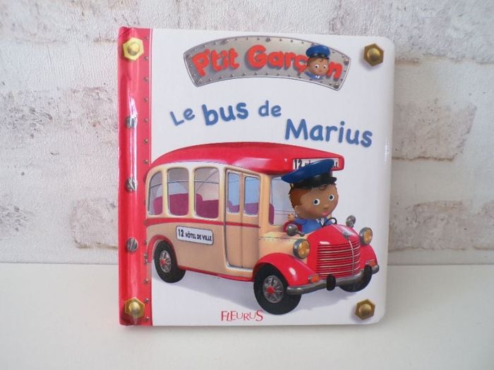 Livre - P'tit garçon - Le bus de Marius