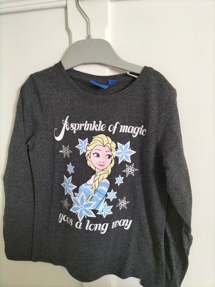 Manche longue fille reine des neiges 5 ans