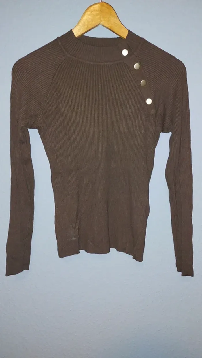 Pull boutonné