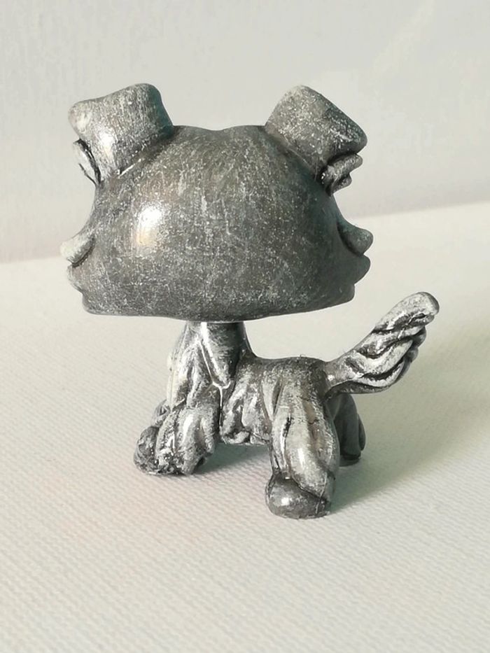 Littlest PetShop OOAK Lady And The Tramp Disney custom handmade LPS handpainted - photo numéro 4