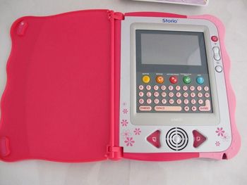 Tablette éducative multimédia Storio + 1 cartouche de jeu Rufus + sac à dos de transport