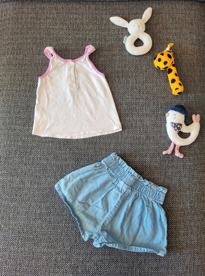 Ensemble fille Marie des Aristochats 12 mois - photo numéro 6