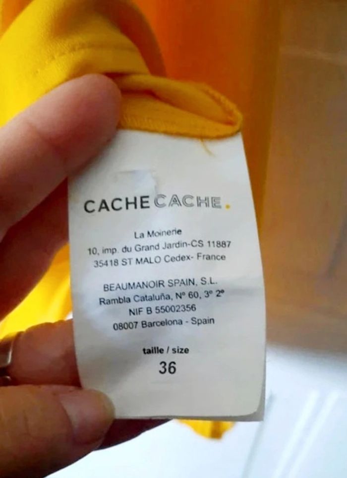 Chemisier jaune - photo numéro 4