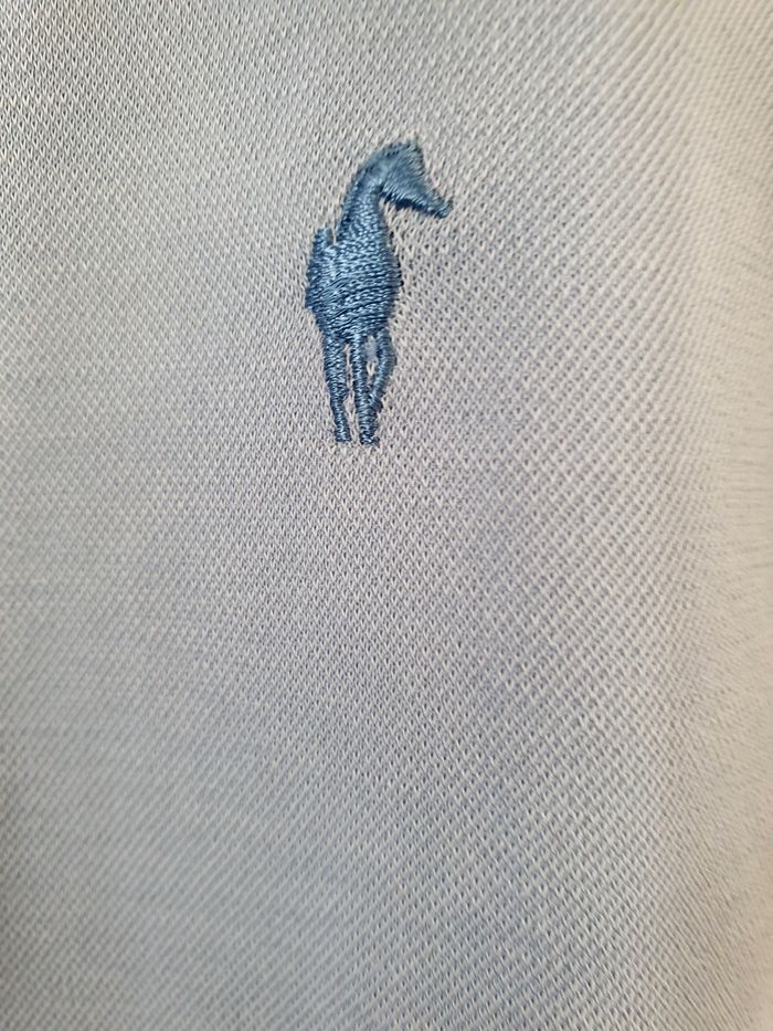 T shirt bleu ciel - Gentleman farmer - T3 - photo numéro 4