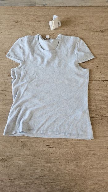 T shirt bleu clair, sans manche, Gadpard, M, neuf avec étiquette