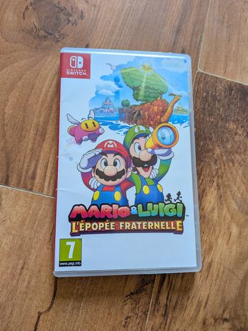 Jeu switch Mario et Luigi l'épopée fraternelle 