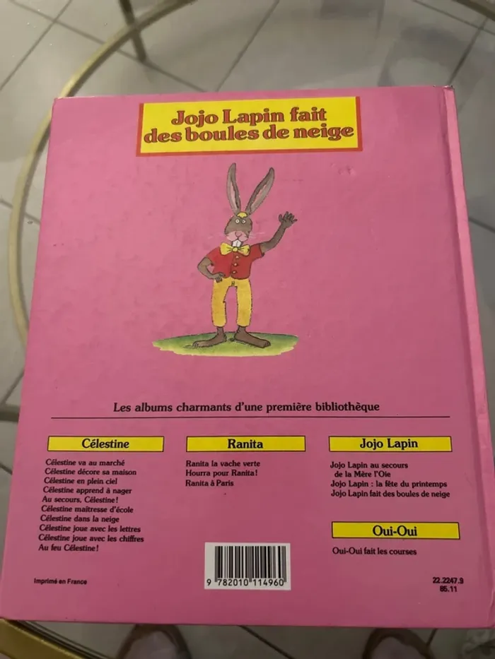 Jojo lapin fait des boules de neige - photo numéro 4