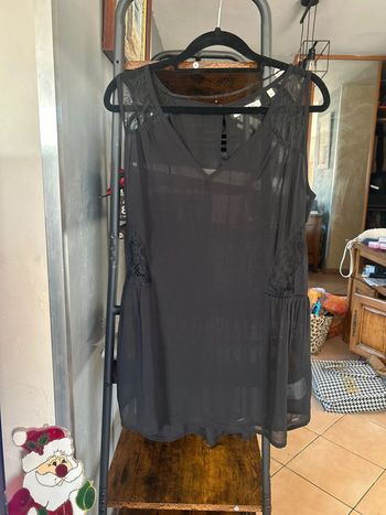 Haut en voile noir Kaporal