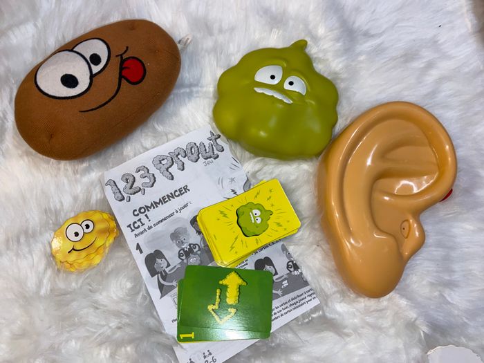 Lot 3 jeux de société rigolos