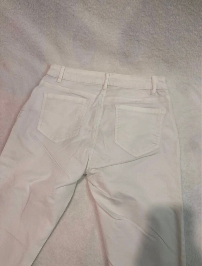Jeans blanc femme - photo numéro 5
