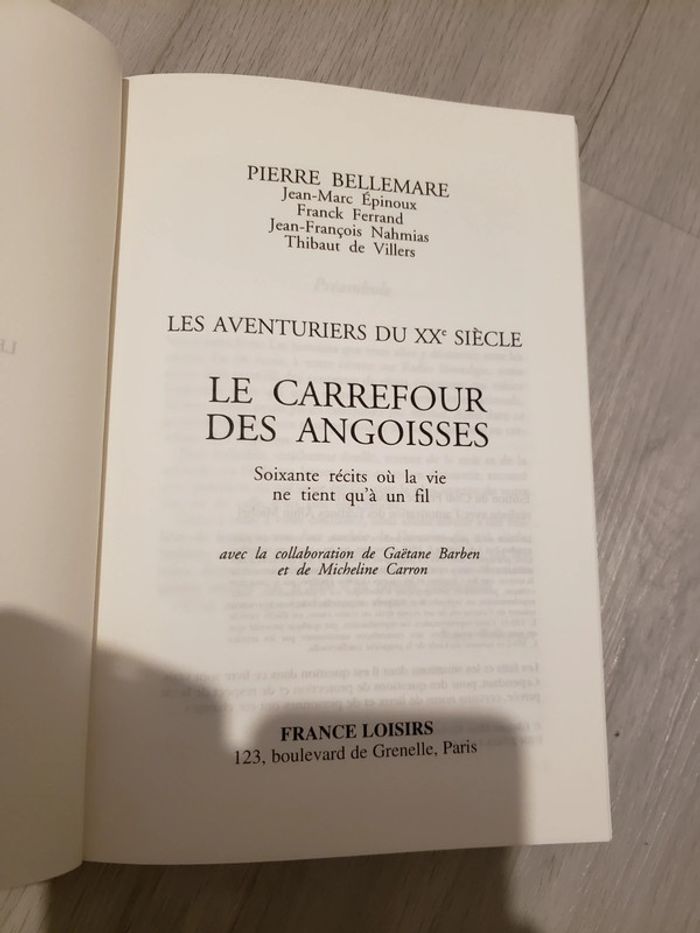 Livre le Carrefour des angoisses - photo numéro 5