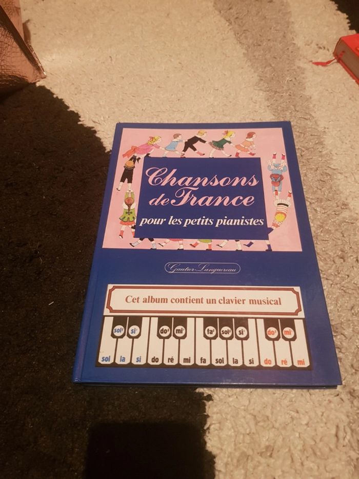 Livre musical piano
