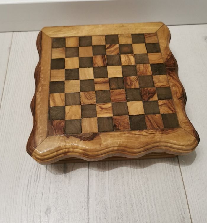 Coffret multi jeux en bois