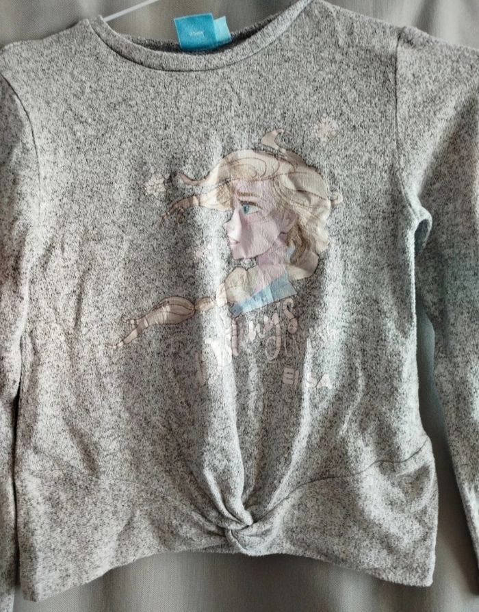 Pull fille Elsa reine des neiges - photo numéro 2