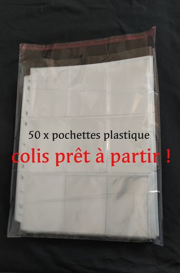 Pochettes plastifiées cartes