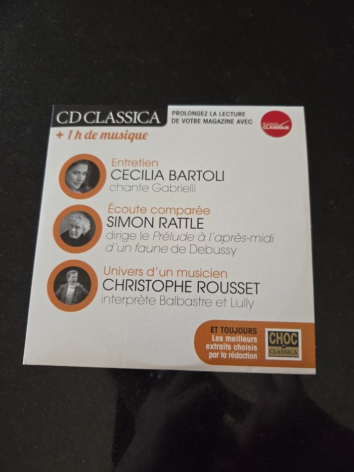 Lot de CD Choc de classica - photo numéro 2