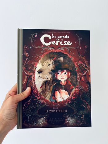 BD les carnets de cerise tome 1 le zoo pétrifié