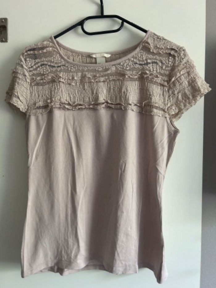T-shirt couleur chair