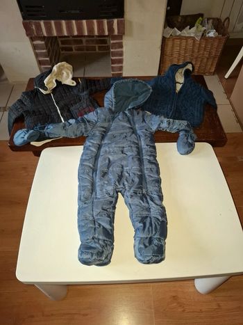 Lot manteaux 12 mois