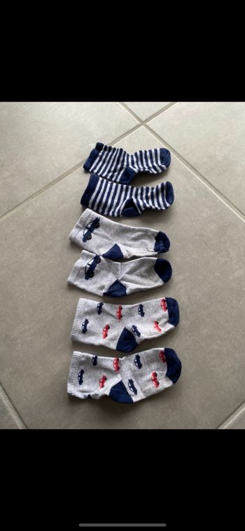 Lot de 3 paires de chaussettes Taille 24/26