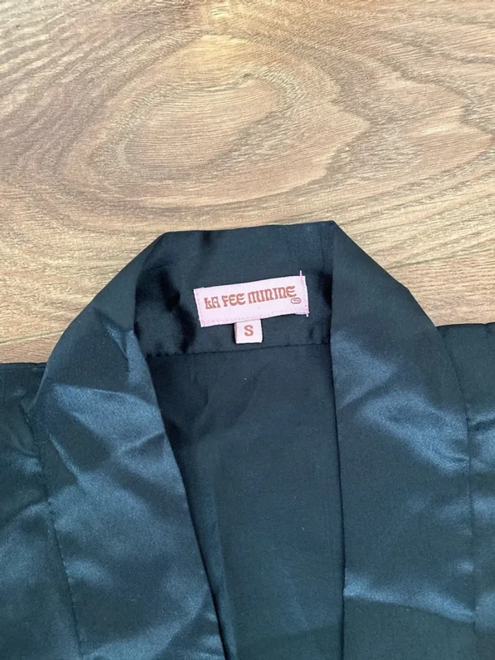 1 nuisette 1 kimono satin taille S - photo numéro 5