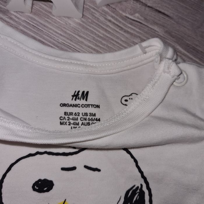 Ensemble neuf snoopy 2-4 mois H&M - photo numéro 2