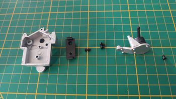 Lot pièces fascicule n°77 numéro 77 pièce détachée Ford Mustang 1967 Eleanor 60 secondes chrono 1/8