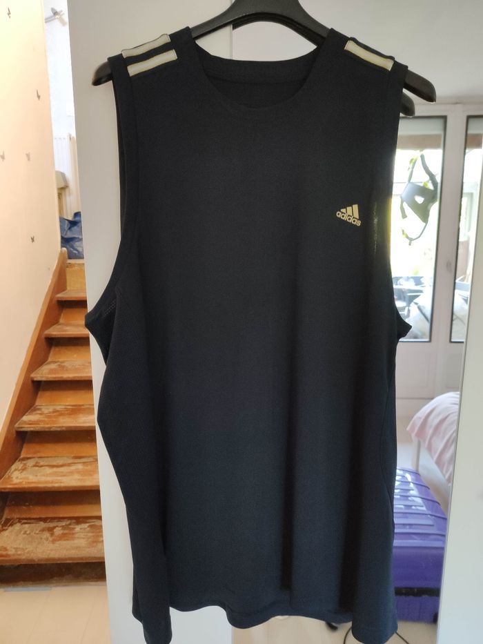 T-shirt sans manches Adidas Climacool XXL neuf