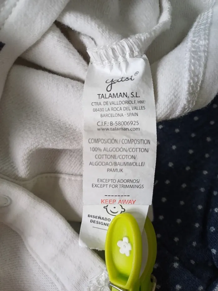 Ensemble 12 mois/74 cm Yatsi baby unisexe - photo numéro 5